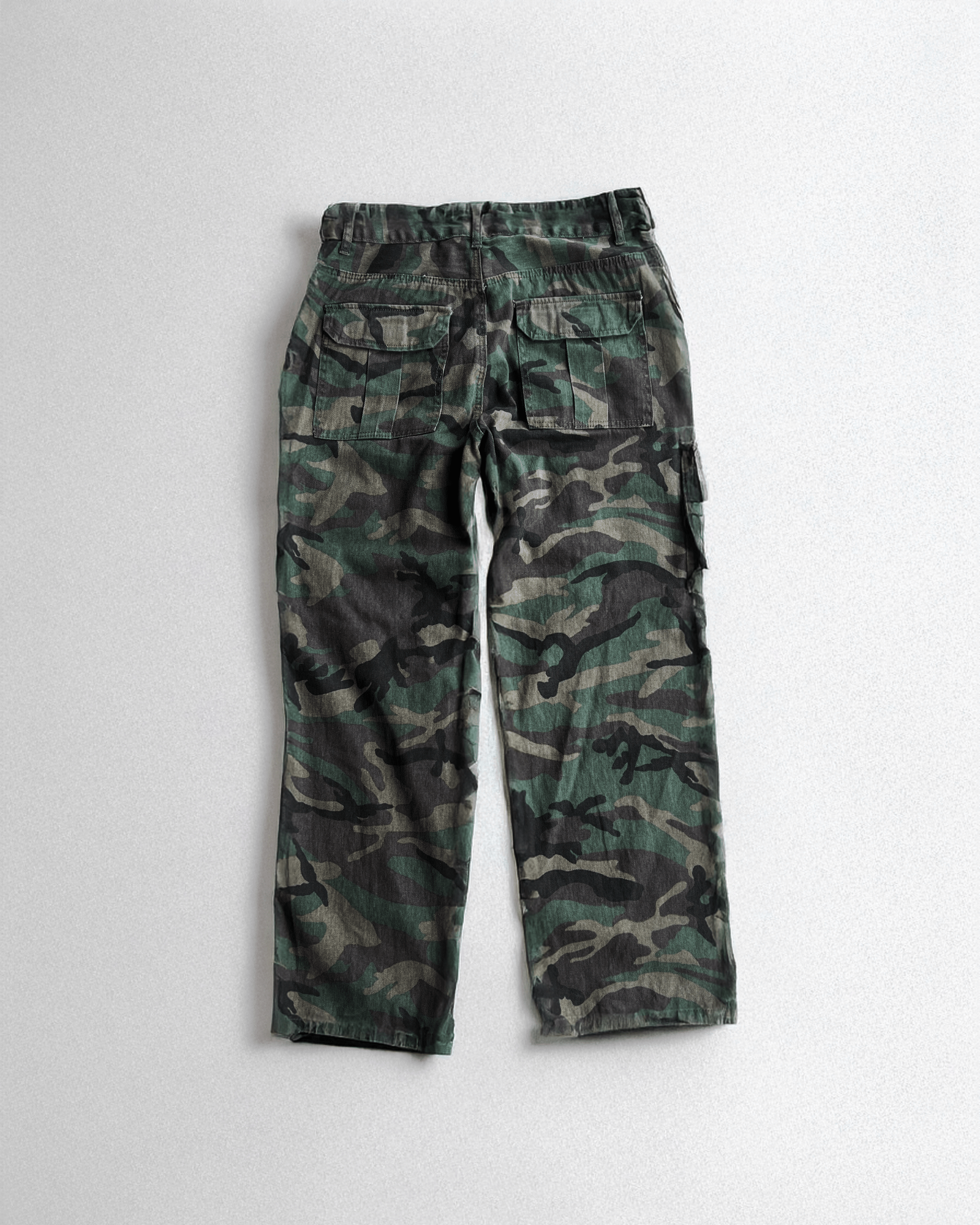 AFTER MIDNIGHT JEANS - DEEP CAMO (one - of - one) - THREE AM® Store