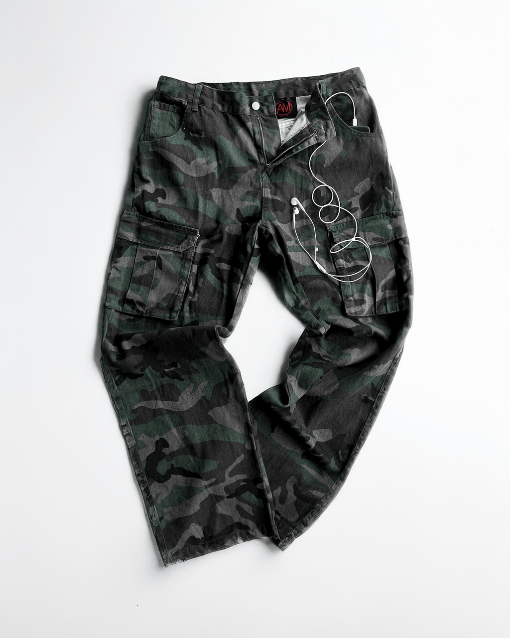 AFTER MIDNIGHT JEANS - DEEP CAMO (one - of - one) - THREE AM® Store