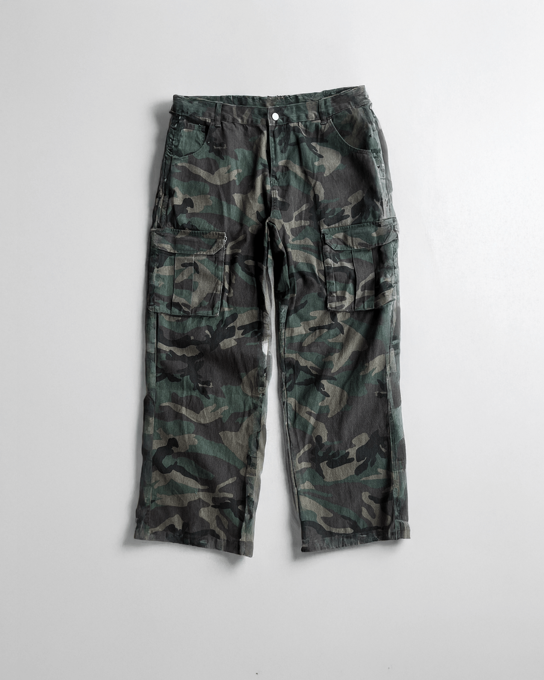 AFTER MIDNIGHT JEANS - DEEP CAMO (one - of - one) - THREE AM® Store