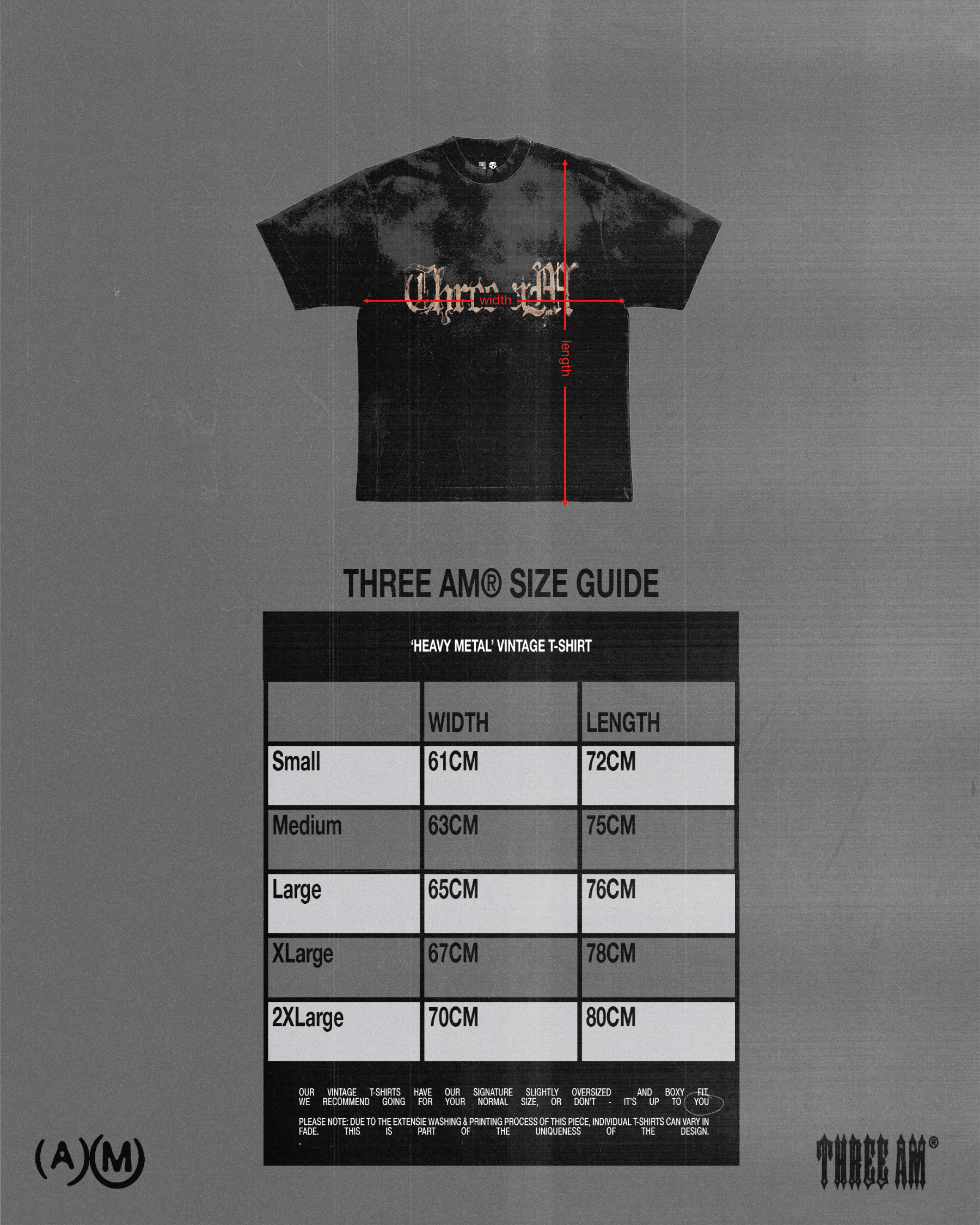 HEAVY METAL T-Shirt - THREE AM® Store