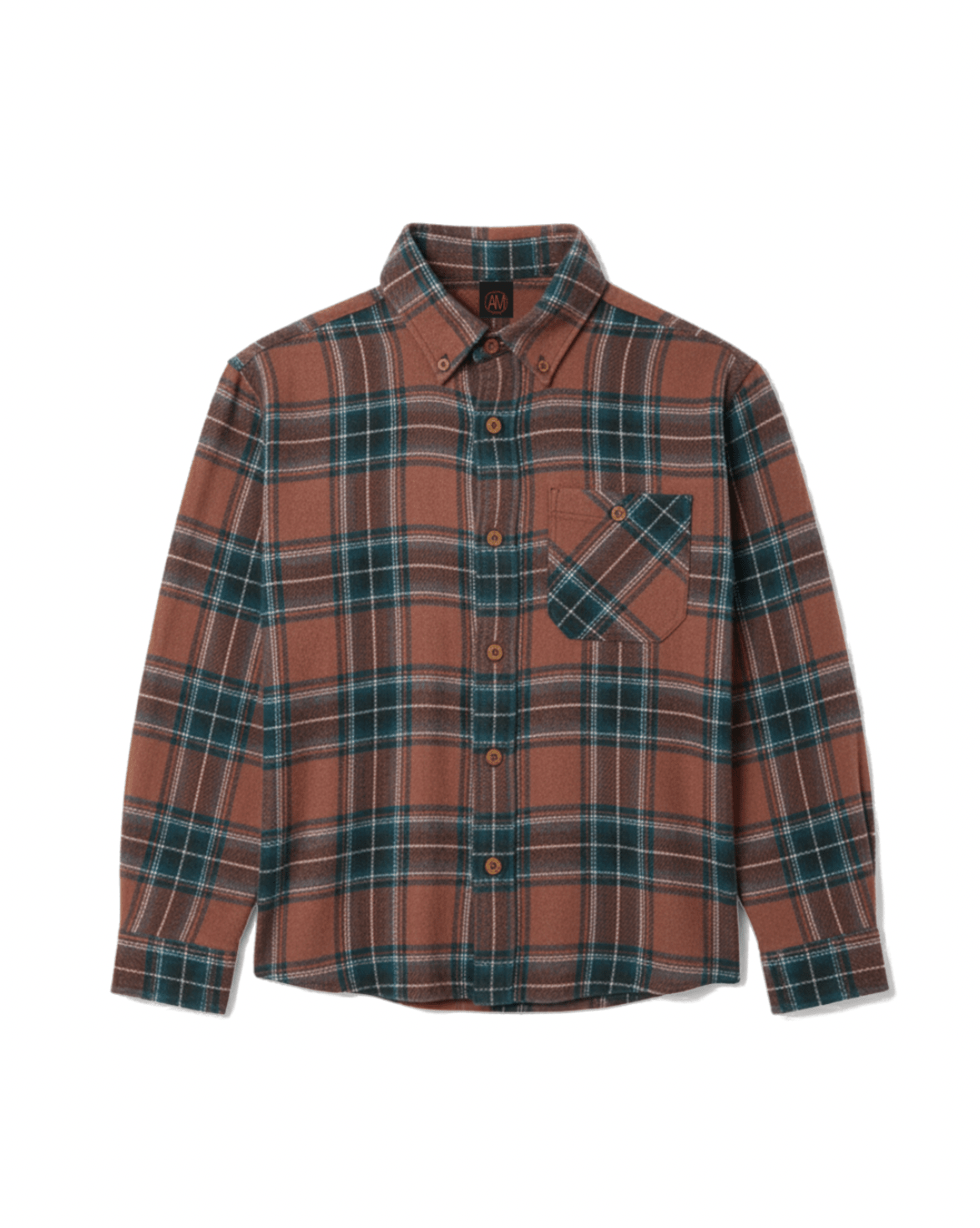 SIGNATURE FLANNEL SHIRT - Burnt Sunset - THREE AM® Store