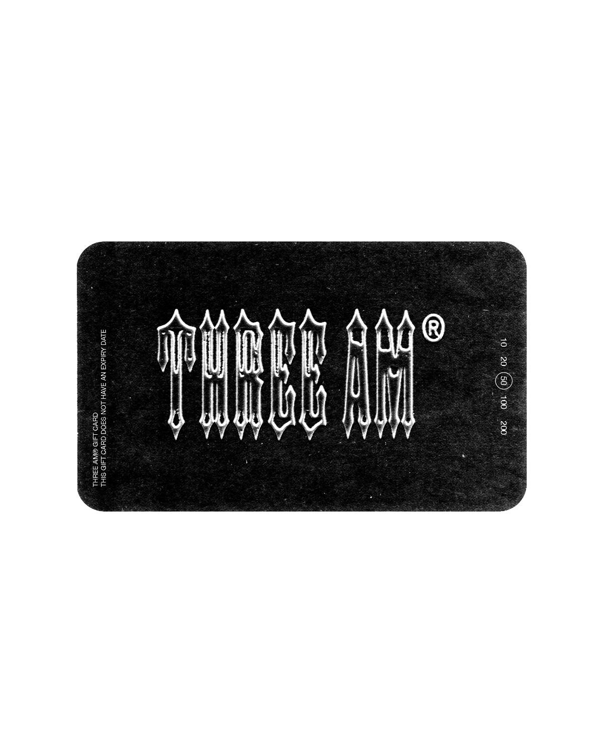 THREE AM® Gift Card - THREE AM® Store